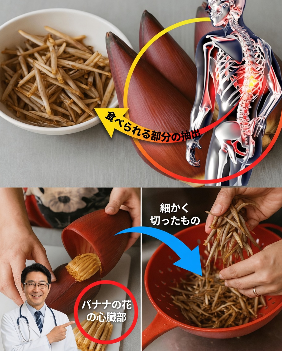 バナナの花：自然が隠したスーパーフード