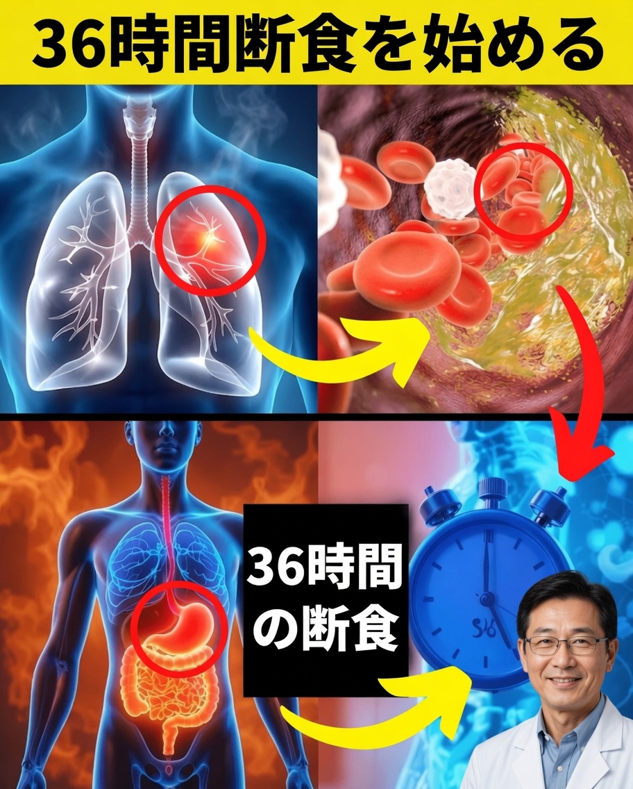 医者はすべてを話してくれない！36時間食べないと何が起こるのか