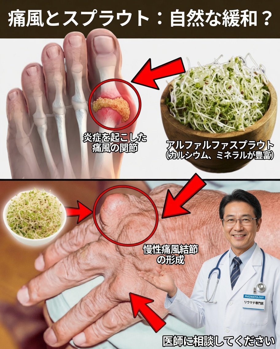 アルファルファの隠された力を解き放つ：腎臓結石と痛風の緩和への自然な道