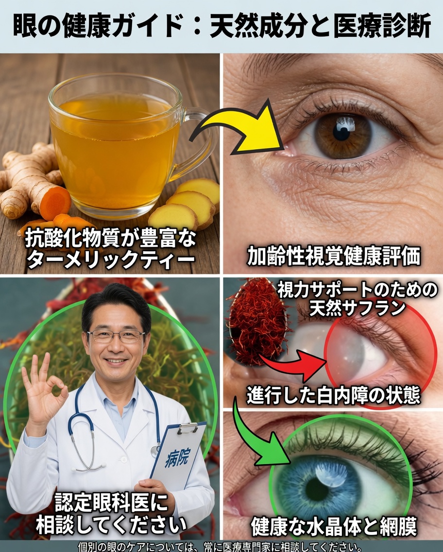 この黄金のスパイスで視力を自然に高められる？サフランに秘められた力を発見しよう