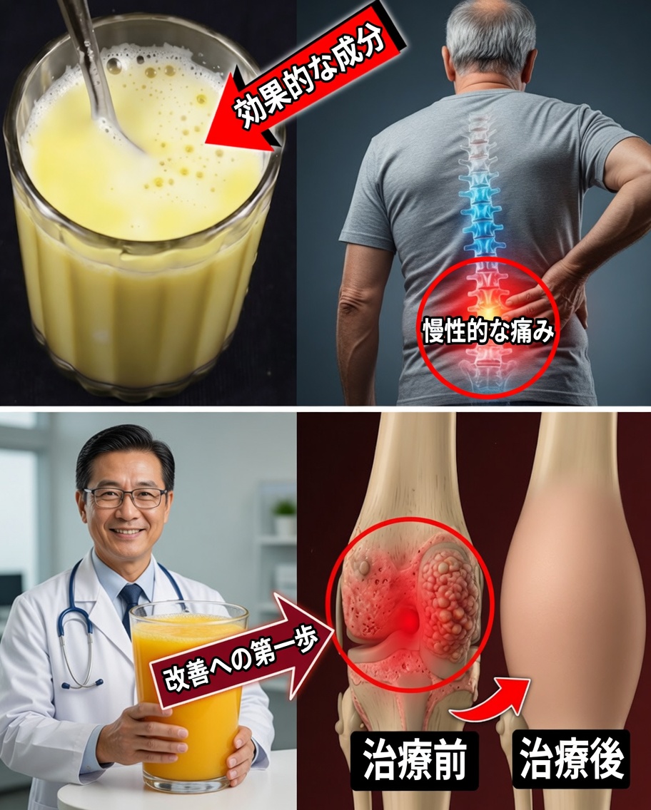 膝の痛みの緩和は、この強力な天然ドリンクから始まる