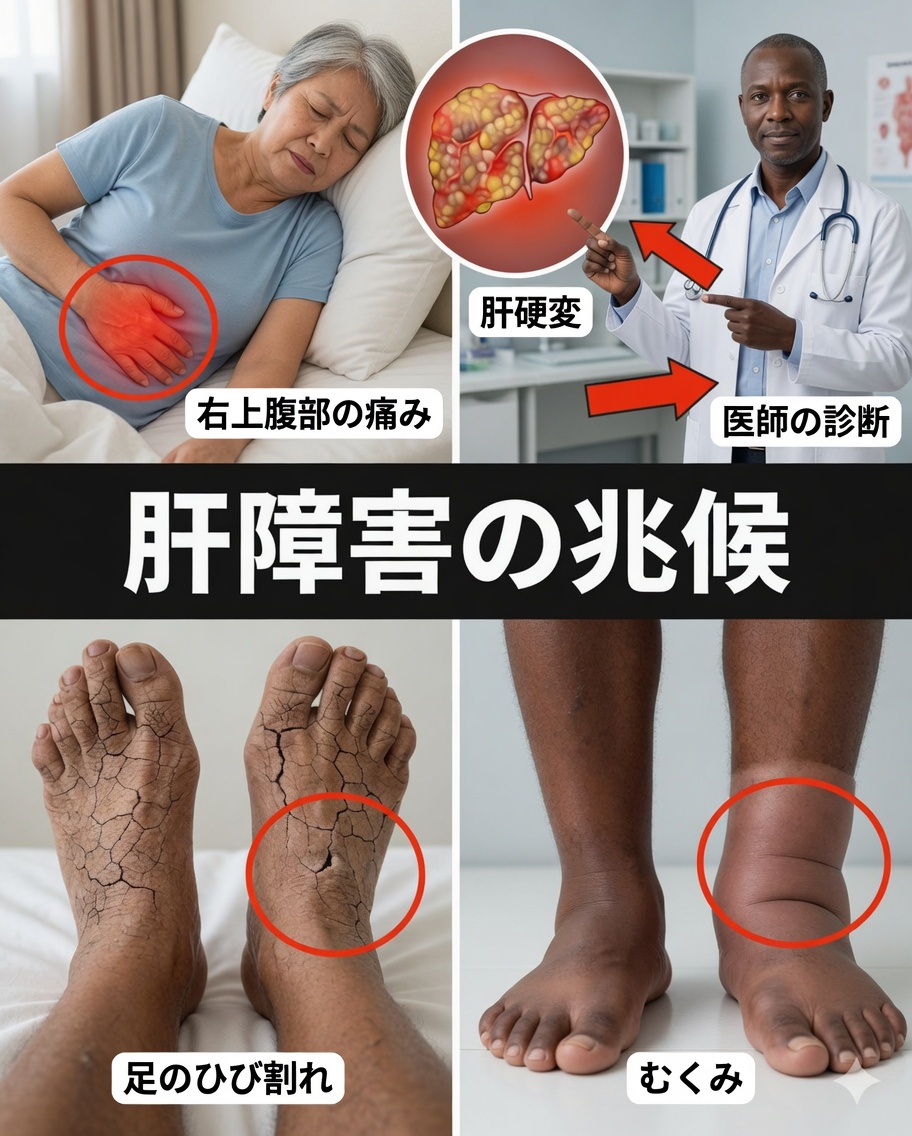 多くの人が見過ごしがちな肝臓の不調の12の可能なサイン