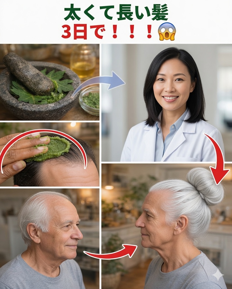 パパイヤ葉のヘアマスク：髪をより強く、より輝かせる自然の秘訣