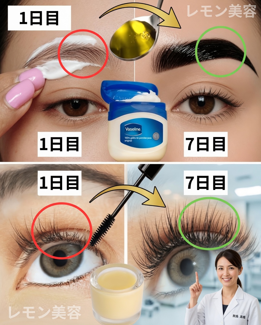 信じられない！たった3日で長いまつ毛＆濃い眉毛に——効果実証済み