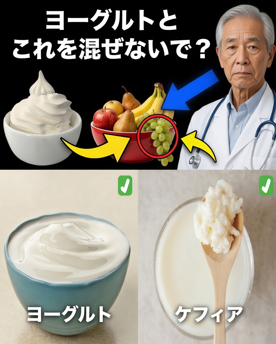 ヨーグルトに関する警告：腸と消化に悪影響を与える食品の組み合わせ4つ