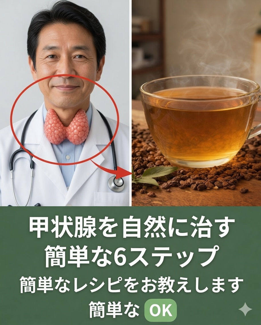 自然に甲状腺の健康をサポートして毎日もっと元気を感じるためのシンプルな6つのステップを発見しましょう