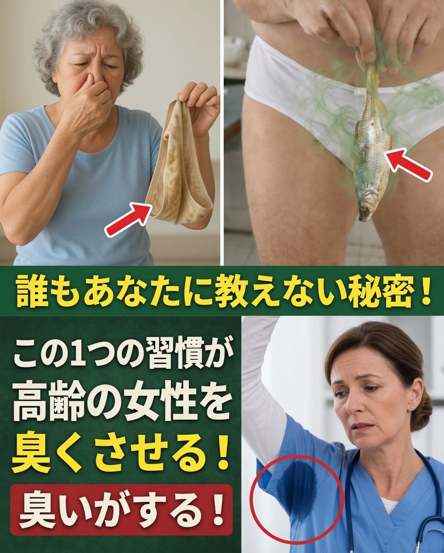 タイトル：60歳以降にデリケートゾーンのにおいの変化を減らすために、産婦人科医が避けるよう勧める5つの衛生習慣