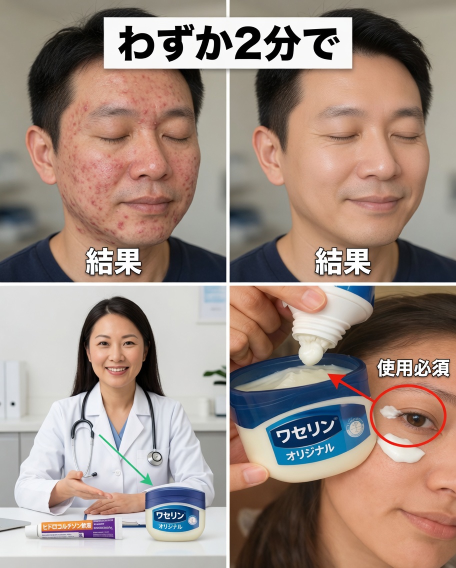 コルゲートの歯磨き粉とワセリンを顔に塗ってみた — その後どうなったか見てください