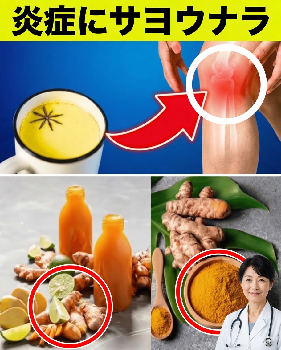 炎症を抑える：健康を変える可能性がある強力な天然ドリンク7選