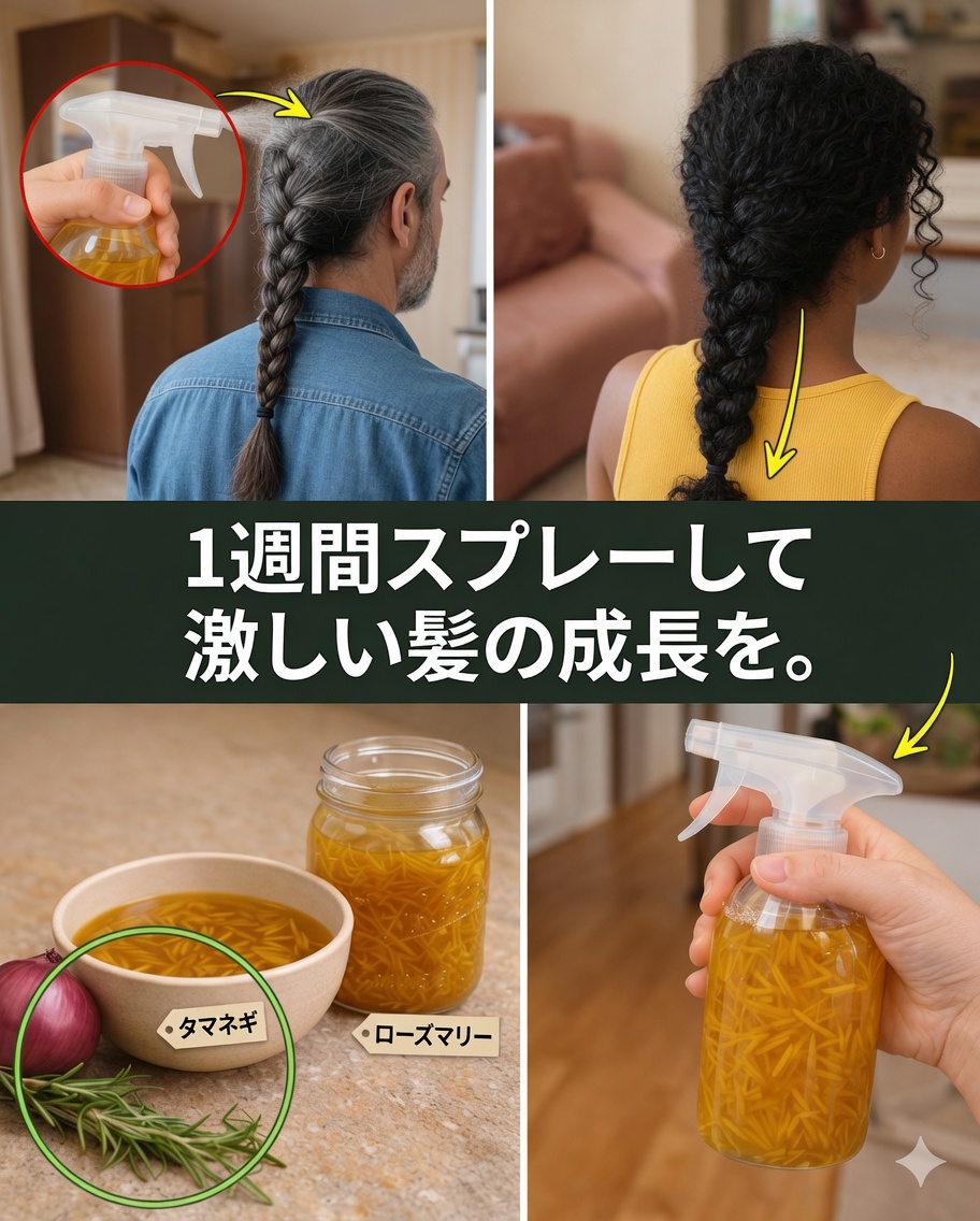 ローズマリーとクローブのヘアトニック：より強く健康的な髪のためのシンプルな自然の習慣