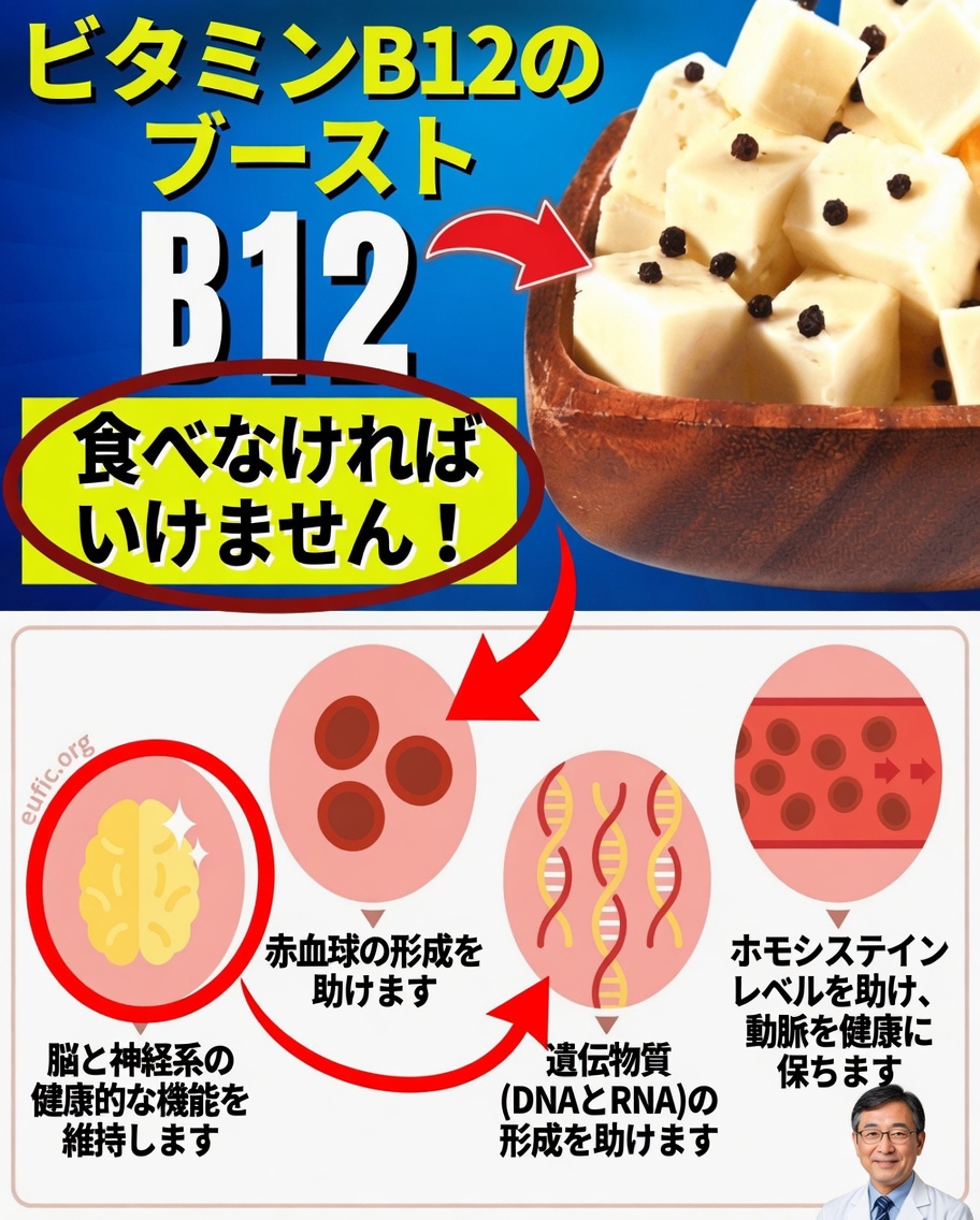 7つのビタミンB12が豊富な食品で、脳の霧にさよならを