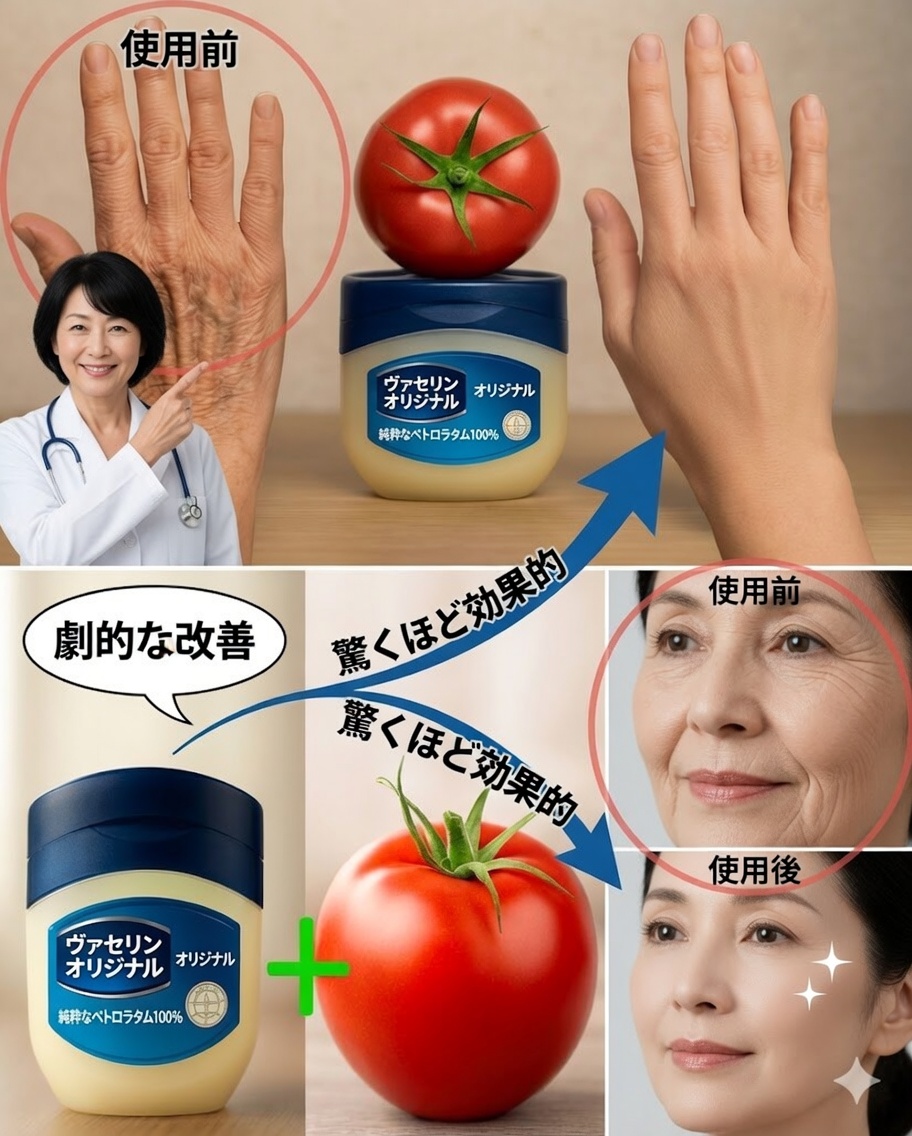 シワを自然に消す：トマトがあなたの肌を変える方法