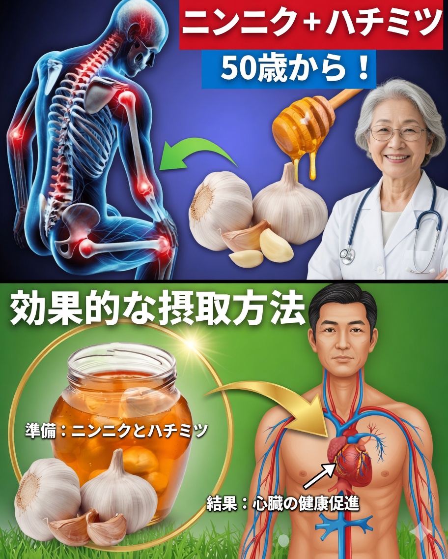 にんにくとはちみつを7日間食べると、体に本当に何が起こるのか