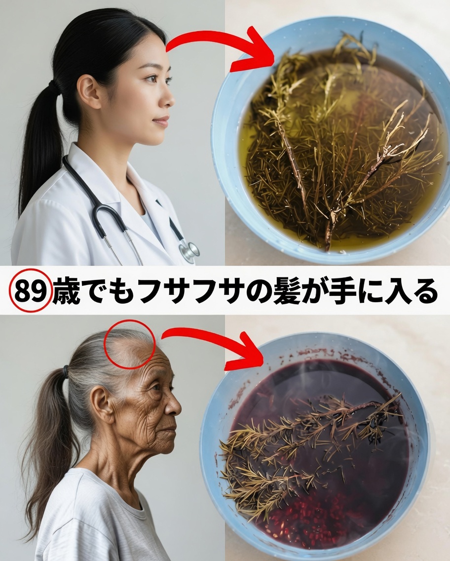 89歳のおばあちゃんが教える、太く豊かな髪を育てる自然の秘訣