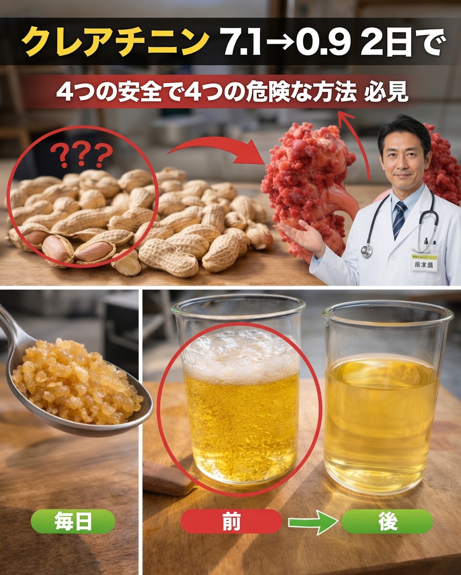 クレアチニンが2日で7.1から0.9に低下？腎臓に良い健康的な脂肪4選とリスクになり得る脂肪4選