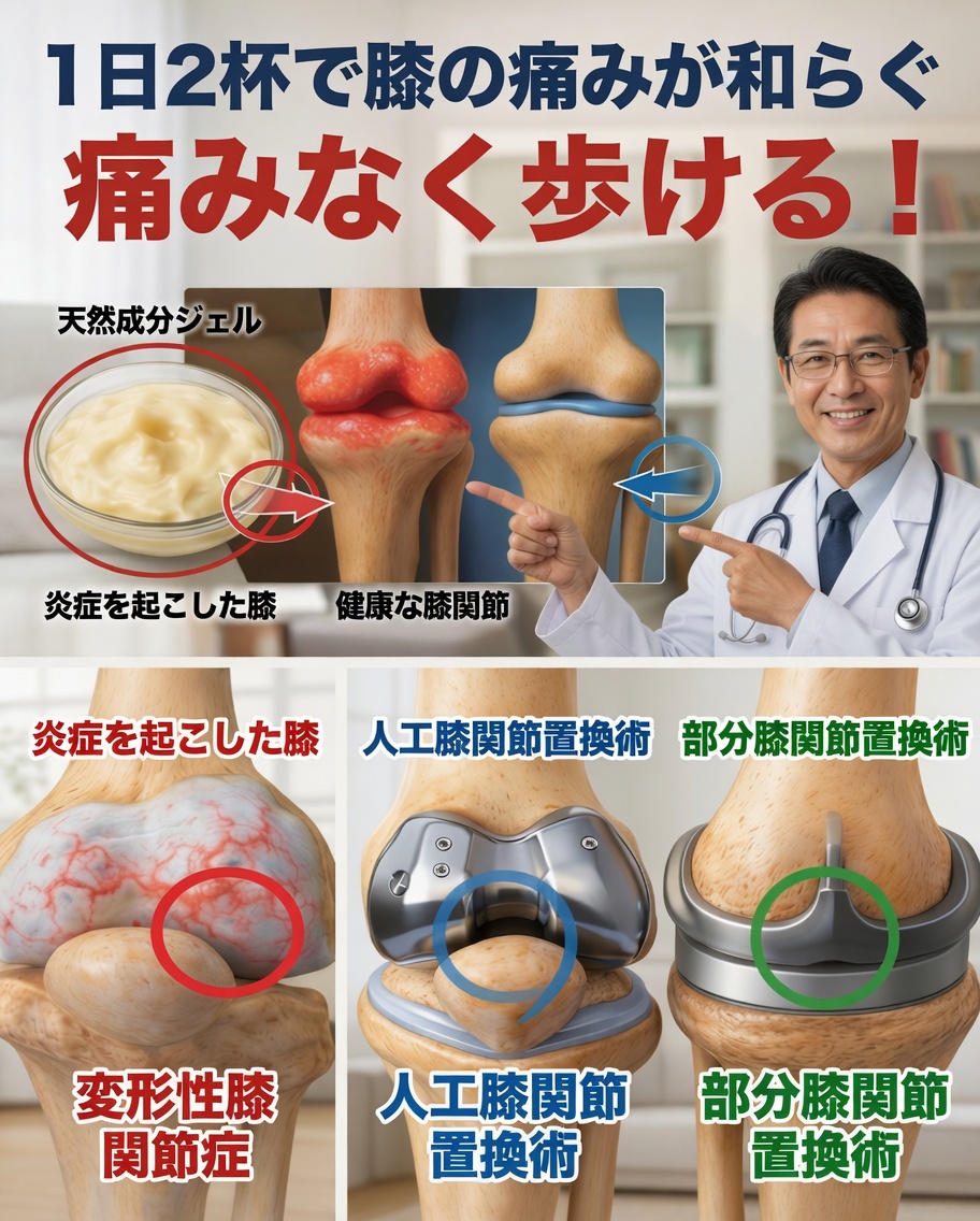 膝の痛みで眠れない？このシンプルな食品が関節の快適さを驚くほどサポートするかもしれません