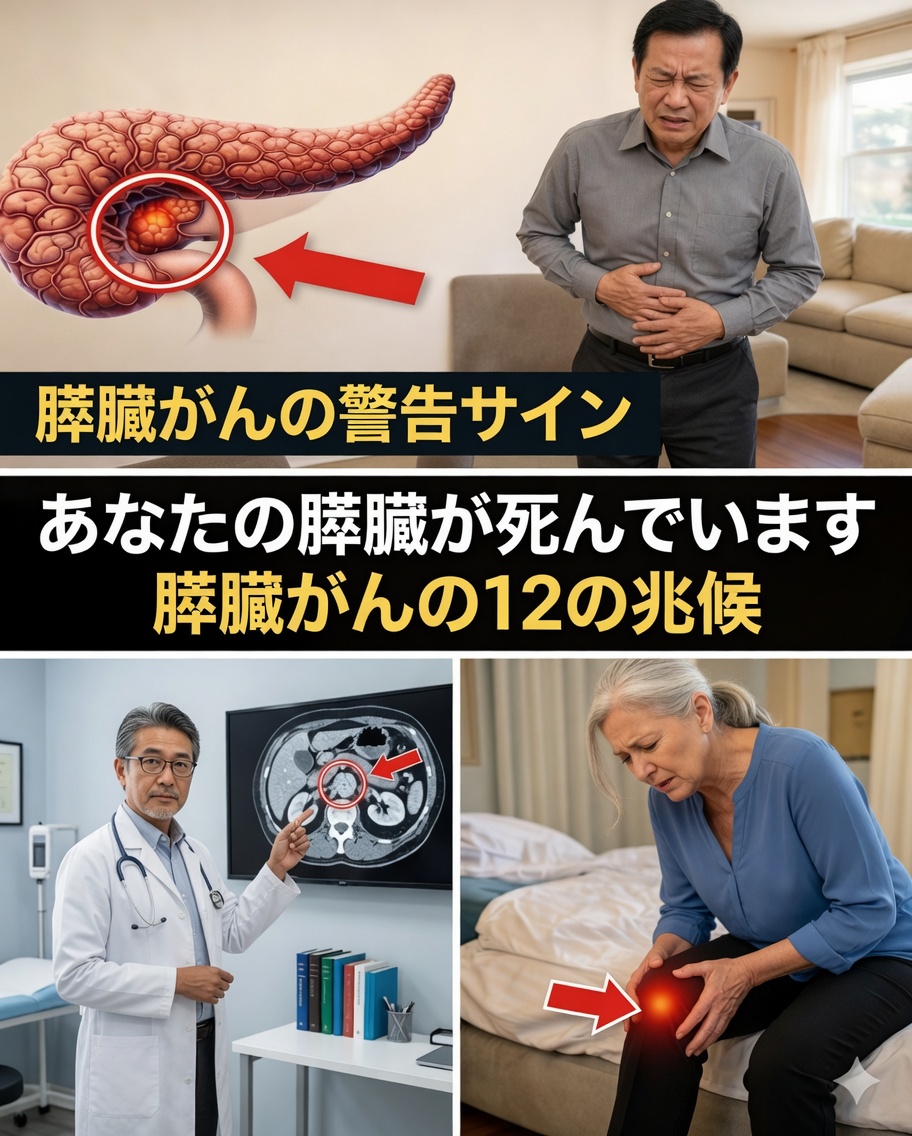 絶対に見逃してはいけない膵臓がんの警告サイン12選