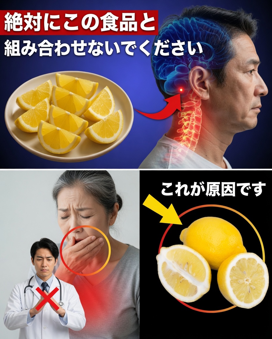 60歳を過ぎてレモンが有毒になるとき：避けるべき3つの食品の組み合わせ