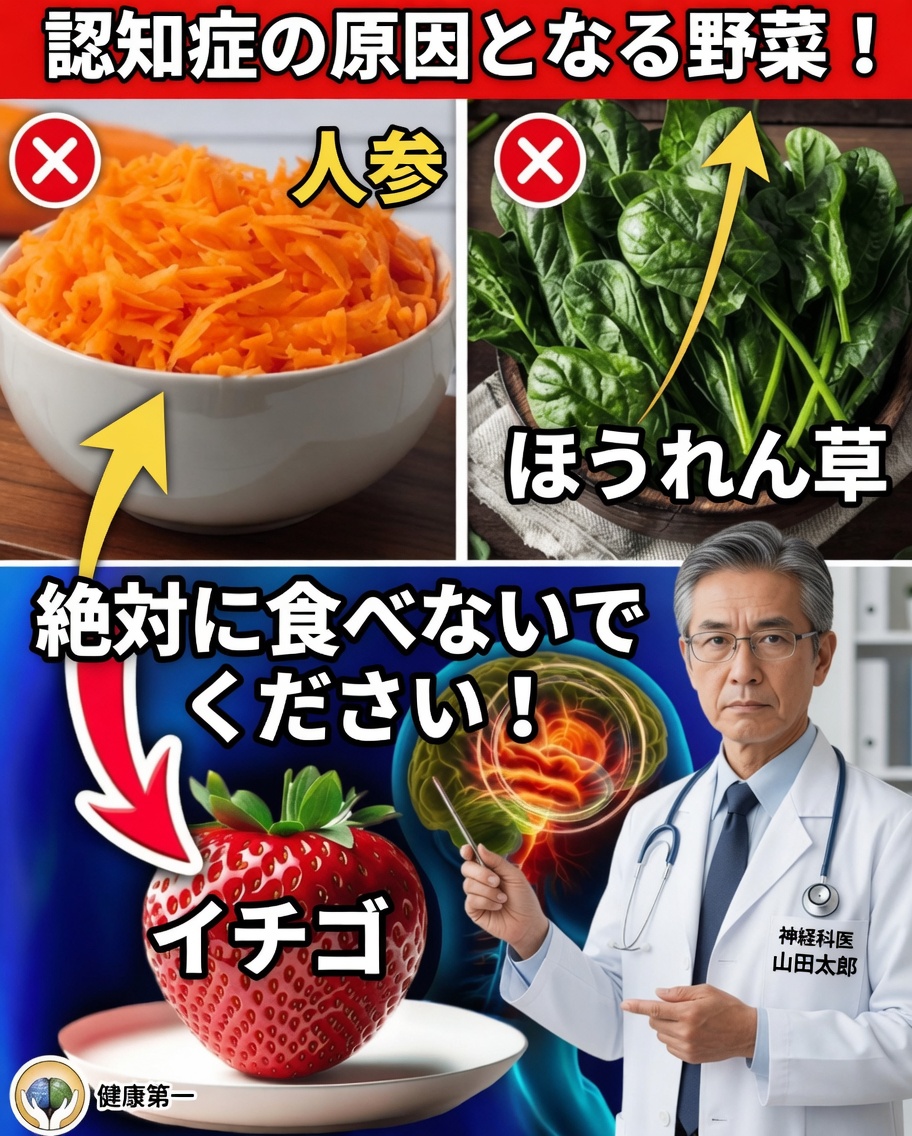 60歳以降に脳に悪影響を及ぼす可能性がある最悪の野菜7選――ほとんど知られていない驚きの真実