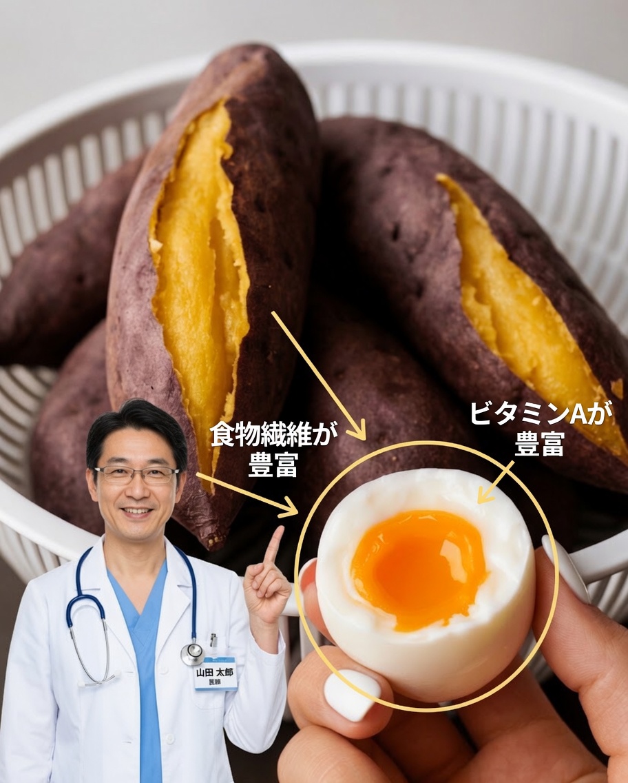 毎朝卵とサツマイモを食べるべき13の理由