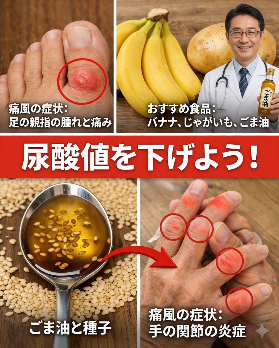 尿酸値の低下を自然にサポートする可能性のある食品トップ8