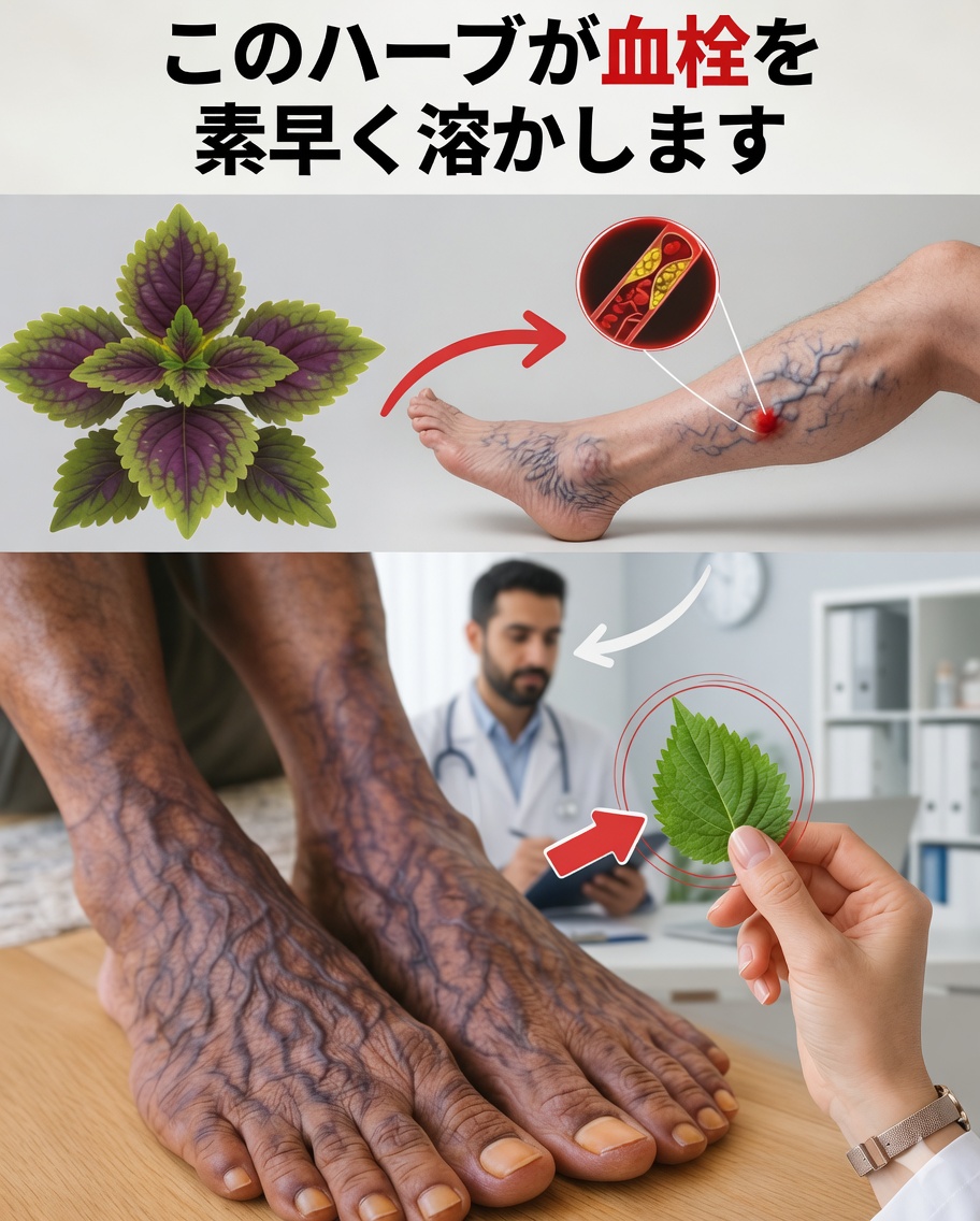 血行を自然に促進し、血栓のリスクを減らすのに役立つ可能性のある強力なハーブ6選