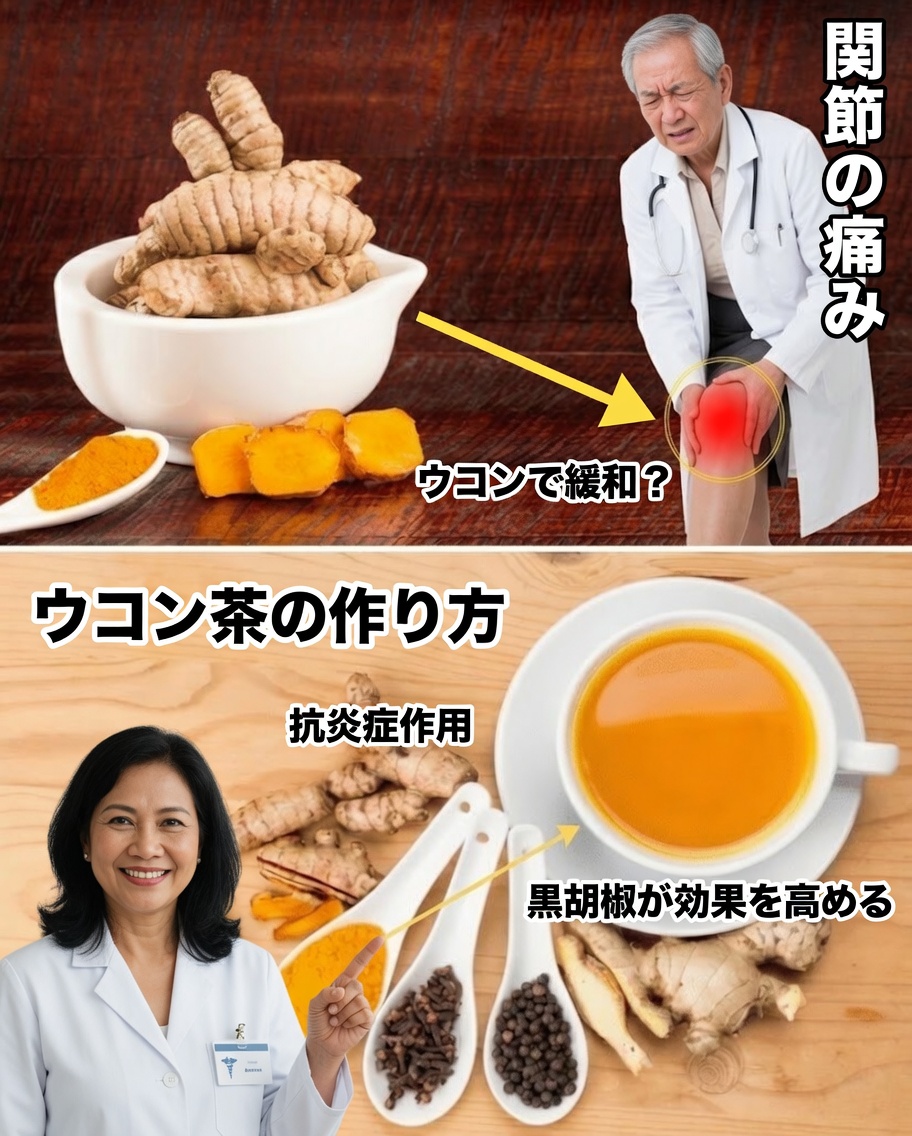 たった3つの強力な成分で膝の痛みを自然に和らげる方法