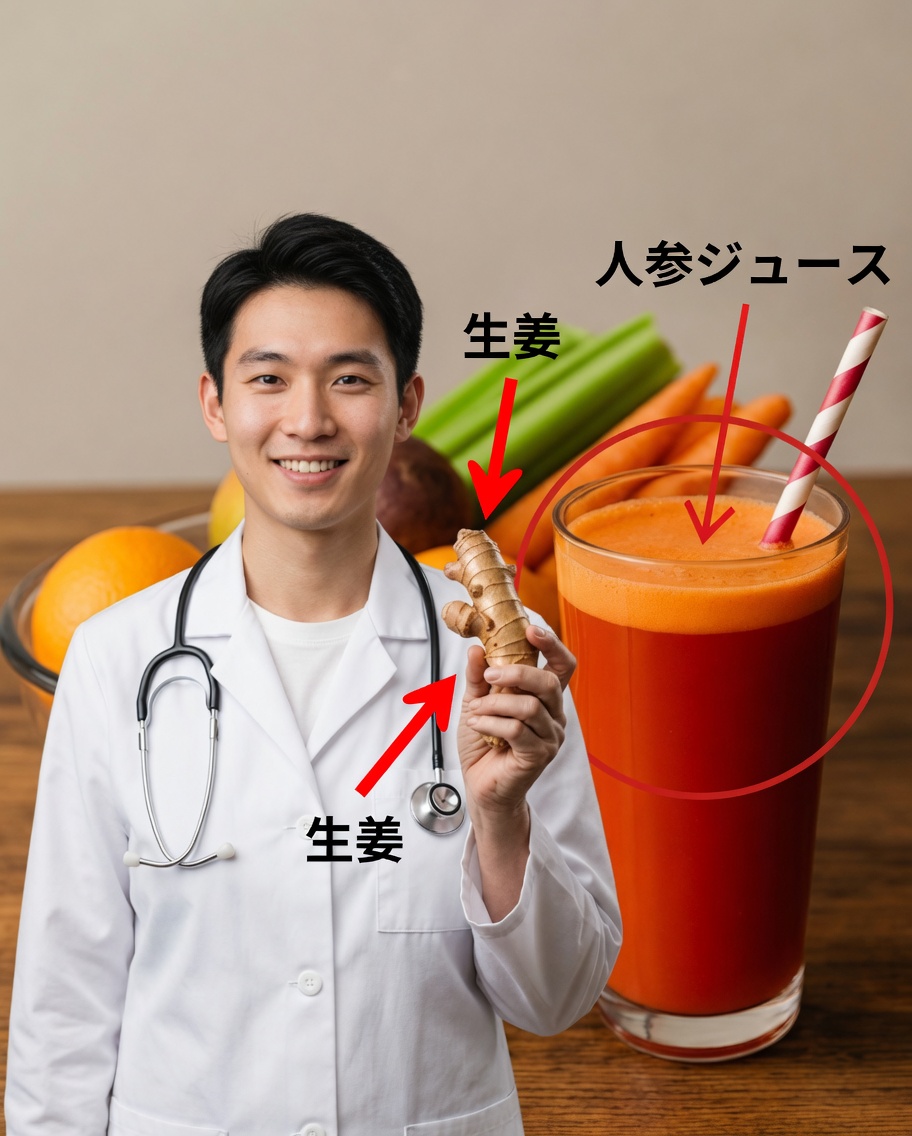 活力あふれる健康のためのパワフルジュース