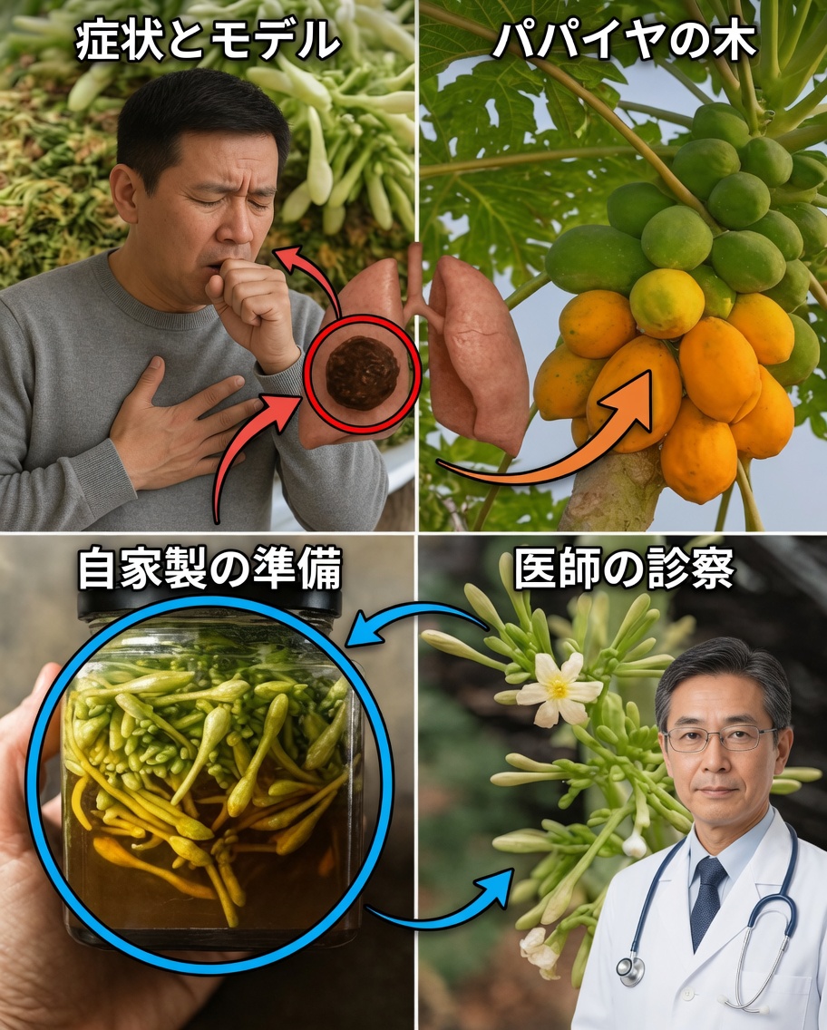 パパイヤの花の驚くべき12の効能：パパイヤの花のはちみつ漬けは、いつでも家族みんなの助けになるかもしれません