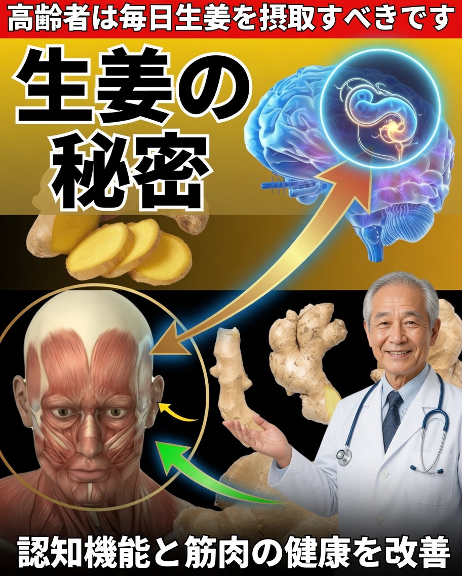 50歳以上の人のためのショウガの5つのメリット