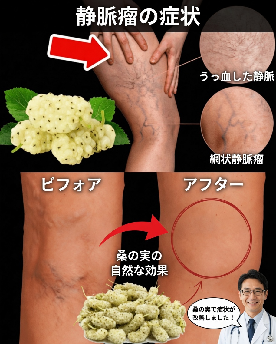 健康的な脚へ自然に導く：静脈瘤の緩和をサポートする15の方法
