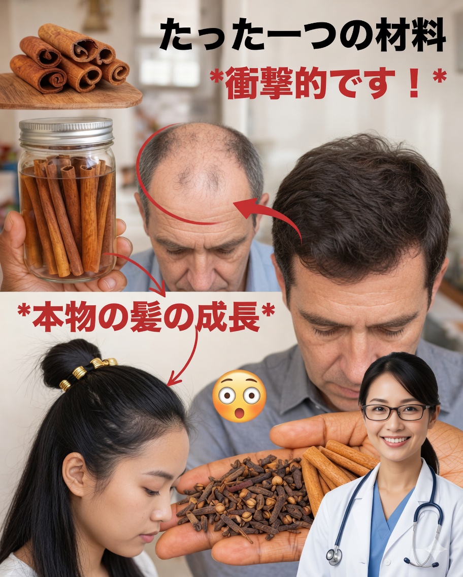 クローブとシナモン：髪の成長を変える可能性のある天然スパイスのコンビ