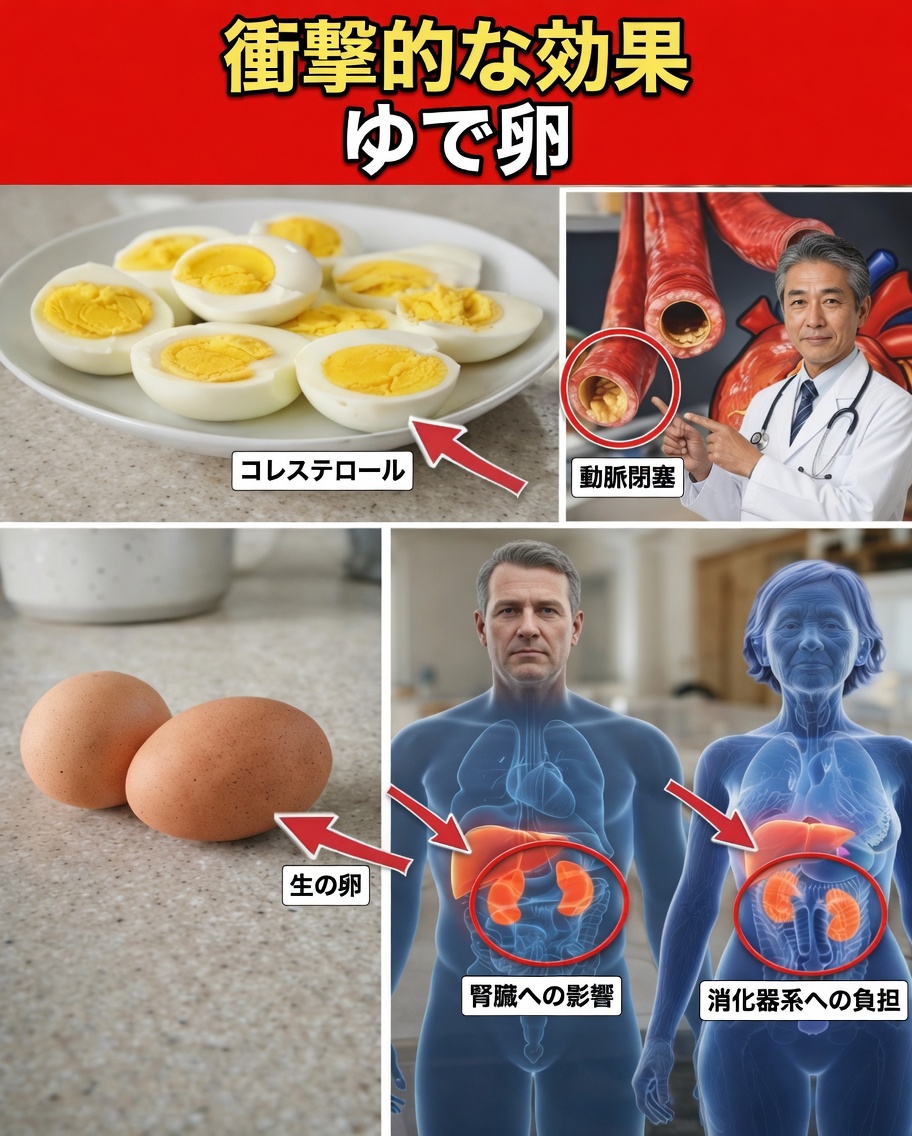 毎朝ゆで卵を2個食べるだけで、体に起こる10のこと