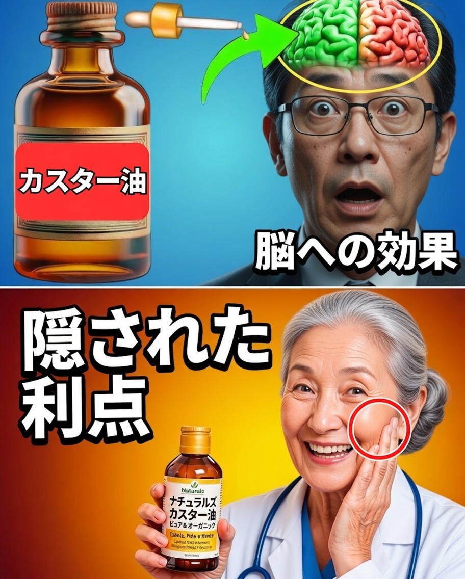 50歳以降のひまし油：7日間で驚く結果が出る