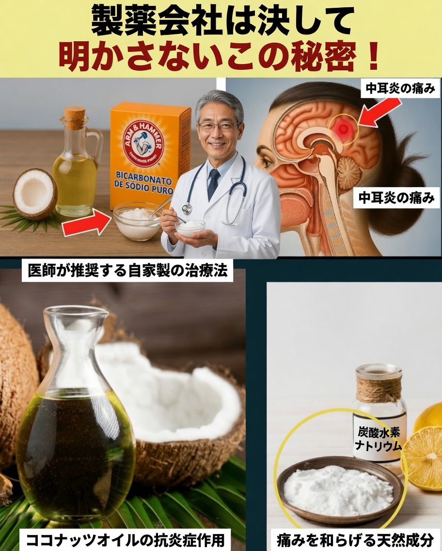 高齢者：ココナッツオイルと重曹をこの方法で混ぜて、8つの健康問題の改善に役立てましょう