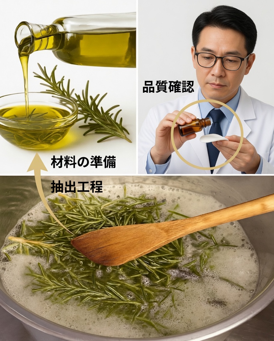 明かされたローズマリー：より輝く目のための自然の秘密