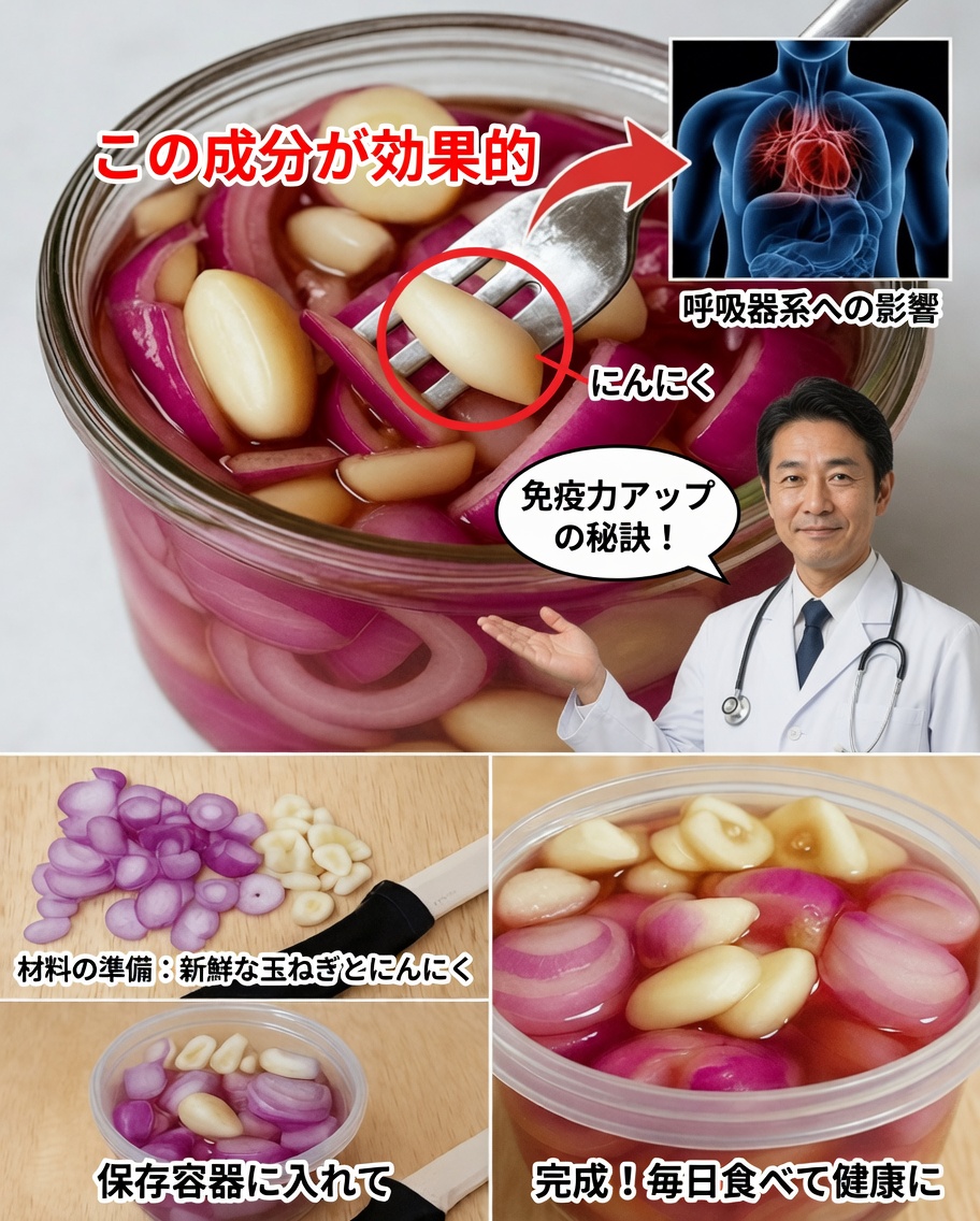 赤玉ねぎ、にんにく、はちみつで呼吸を改善：肺のための自然療法