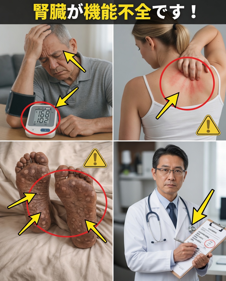 腎臓の初期警告サイン15選と、長期的な健康を守るために見逃してはいけない日常習慣