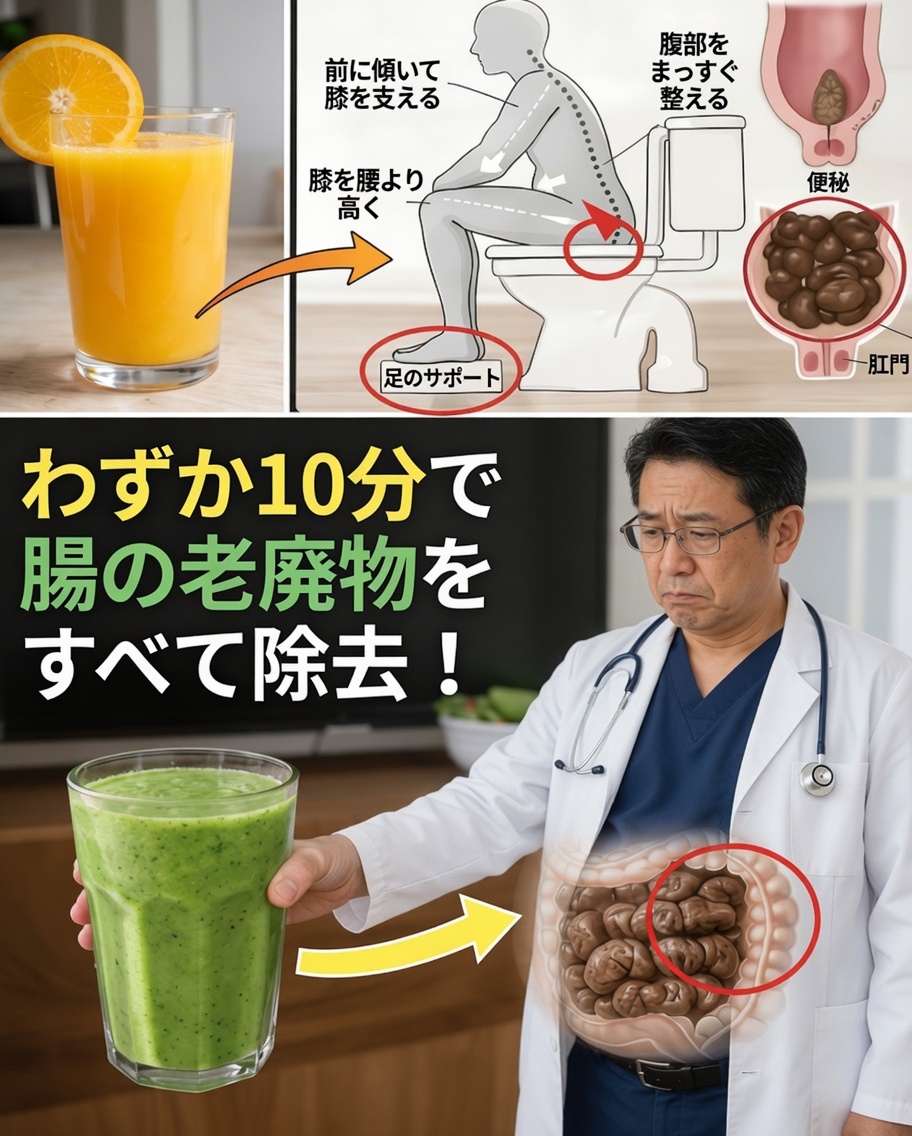 コップ1杯で本当に腸の自然な浄化を助け、自宅で安全に消化を改善できるのか？