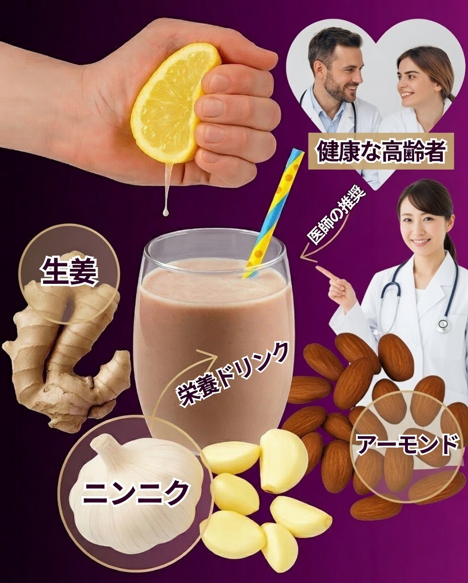 ビターコーラ、生姜、ニンニク：飲み物における自然の強力なトリオ