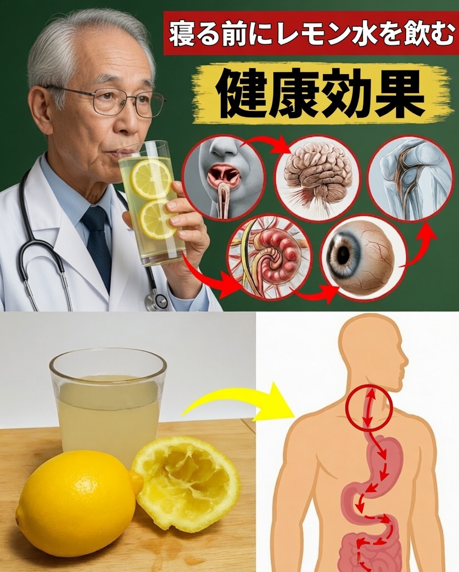 水とレモンの夜の習慣：気分が良くなるためのシンプルな秘密？