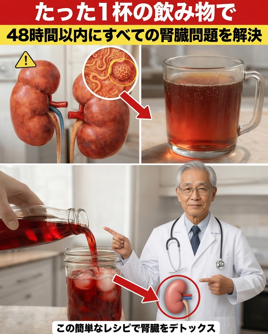 腎臓の健康をサポートし、老廃物を自然に排出するのに役立つ朝の飲み物10選