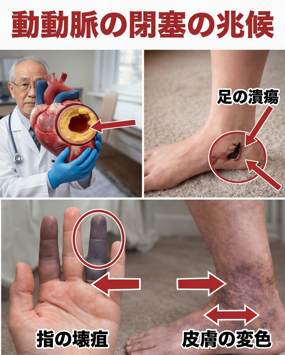 知っておくべき脚と足の動脈閉塞の早期警告サイン7選