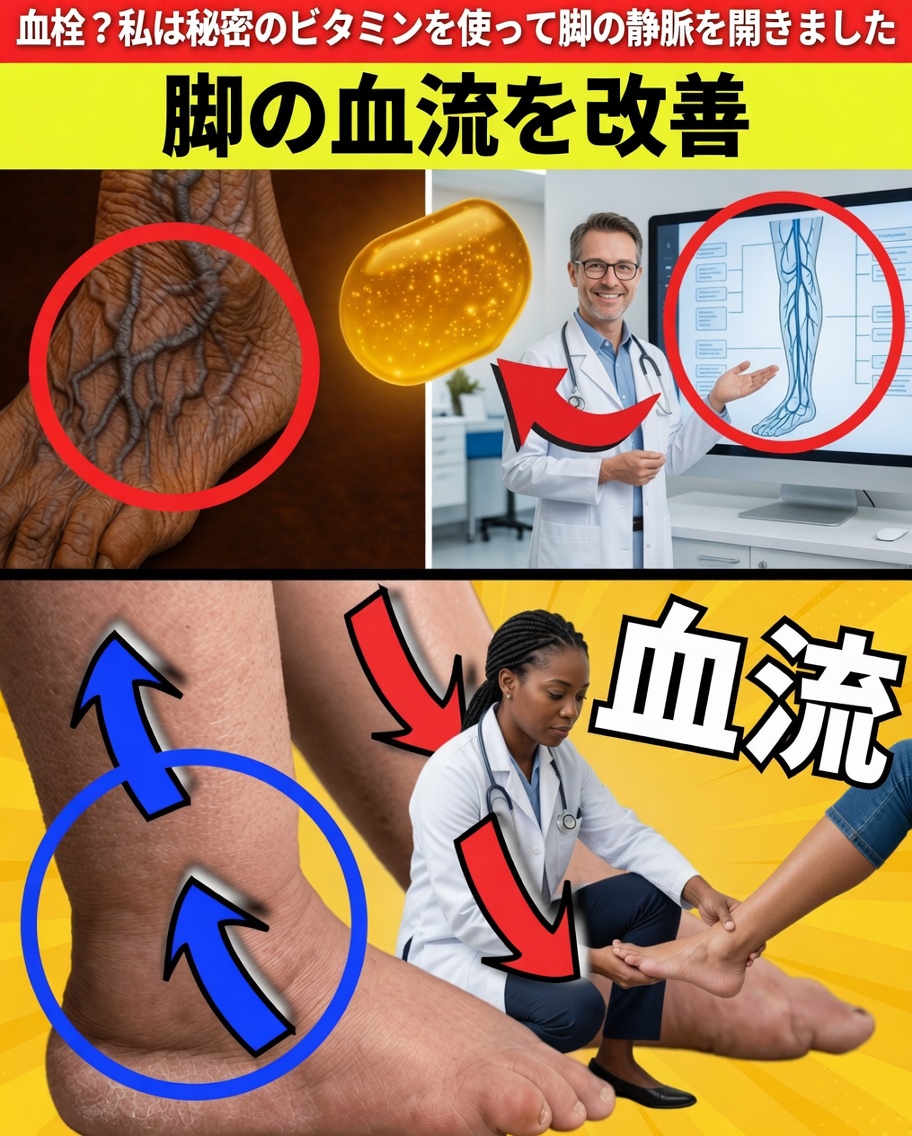 ビタミンDと血栓：60歳以降の健康な血行を自然にサポートする方法