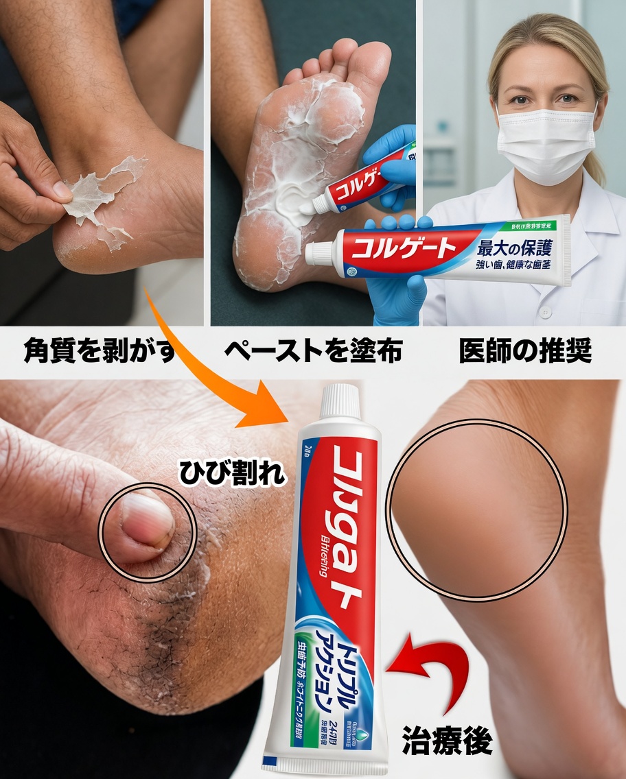 コルゲートのフットケアの秘密：より柔らかく健康的な足のための簡単な裏ワザ