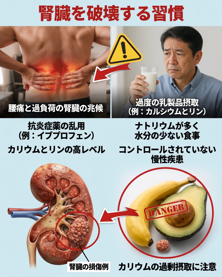 腎臓に悪影響を及ぼしているかもしれない8つの日常習慣——そして無理なく改善する方法