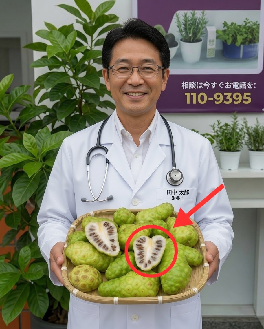 ノニ果実の奇跡：炎症、糖尿病、血行不良に対抗し細胞を守る天然の味方