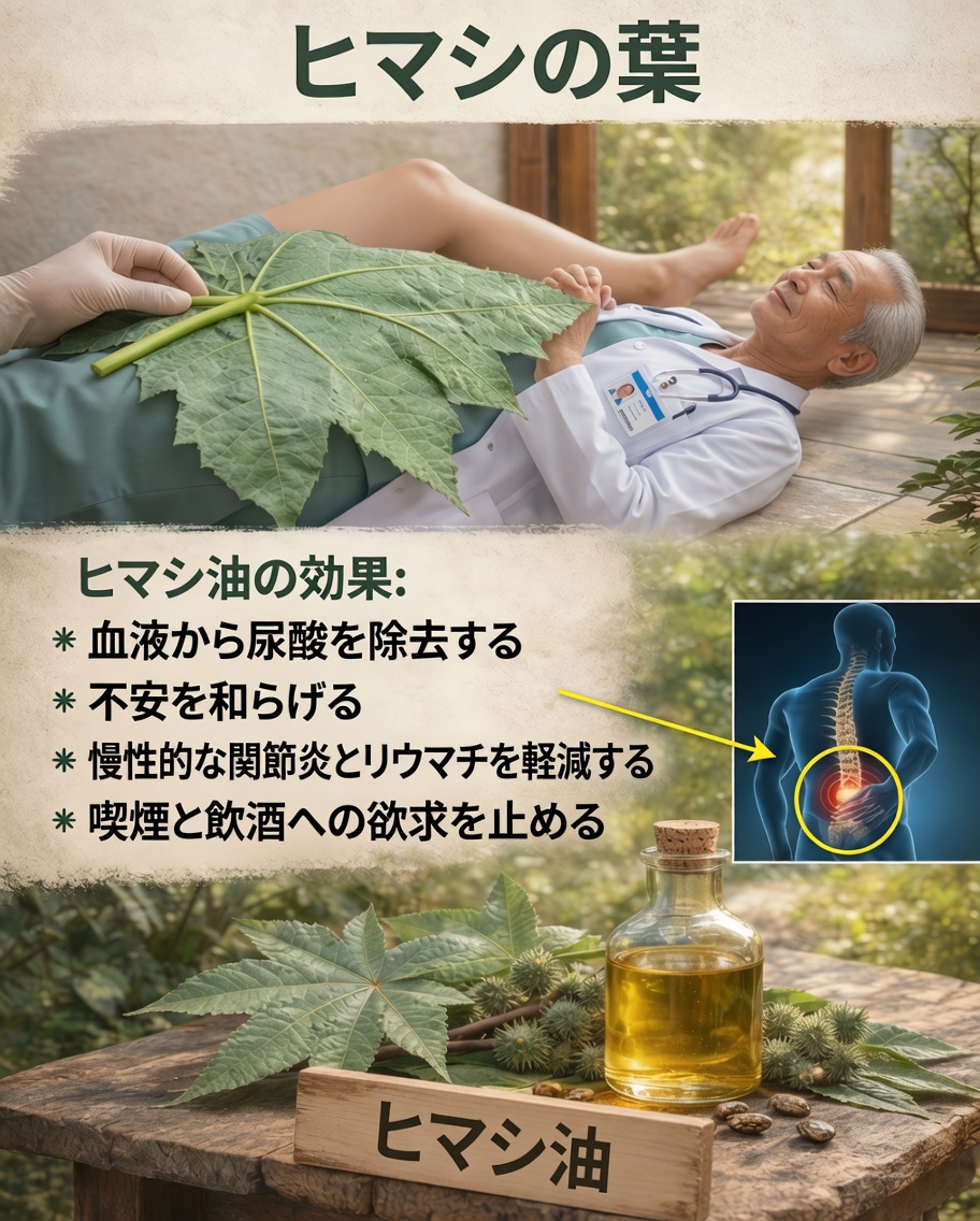 ひまし油（ヒゲラ油／ミニャック・ジャラック）：健康への効果と髪を強くするための使い方