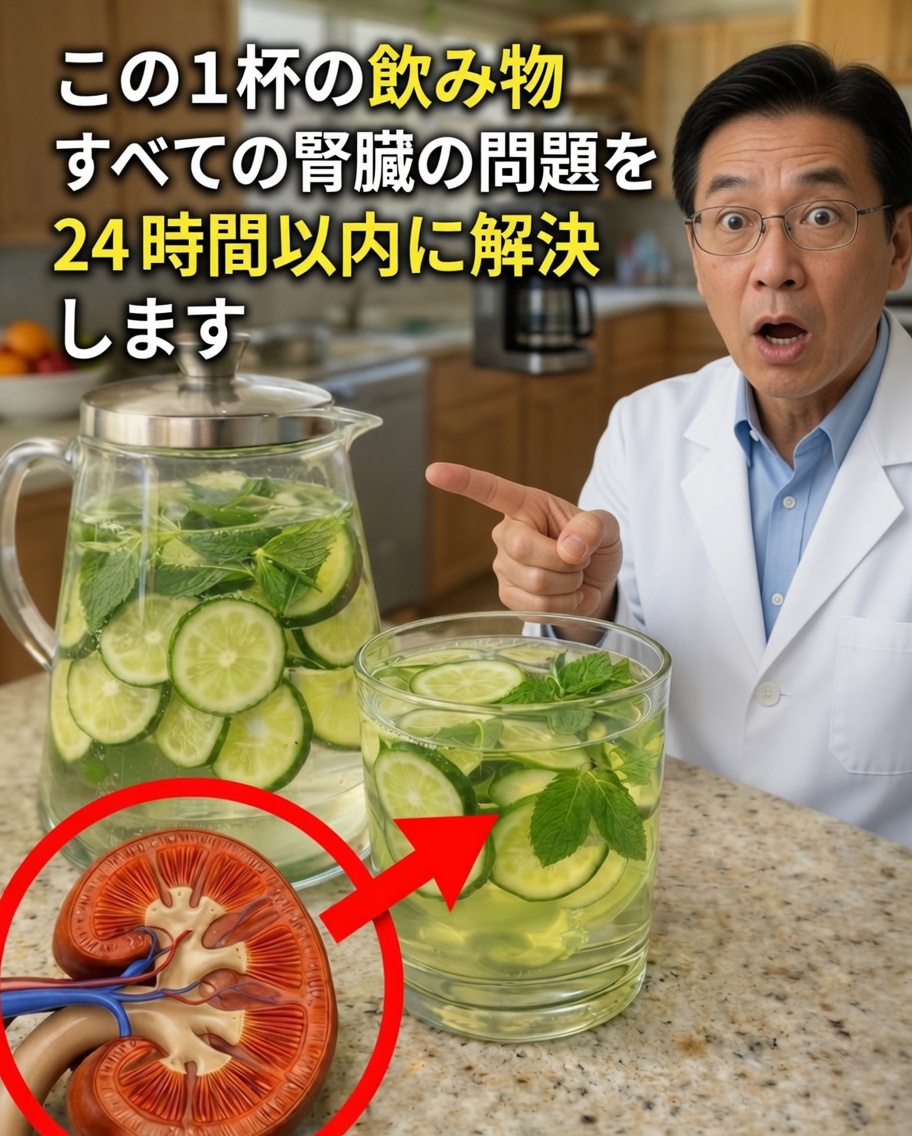 腎臓の健康をサポートし、毒素を自然に排出するための朝のやさしい飲み物10選