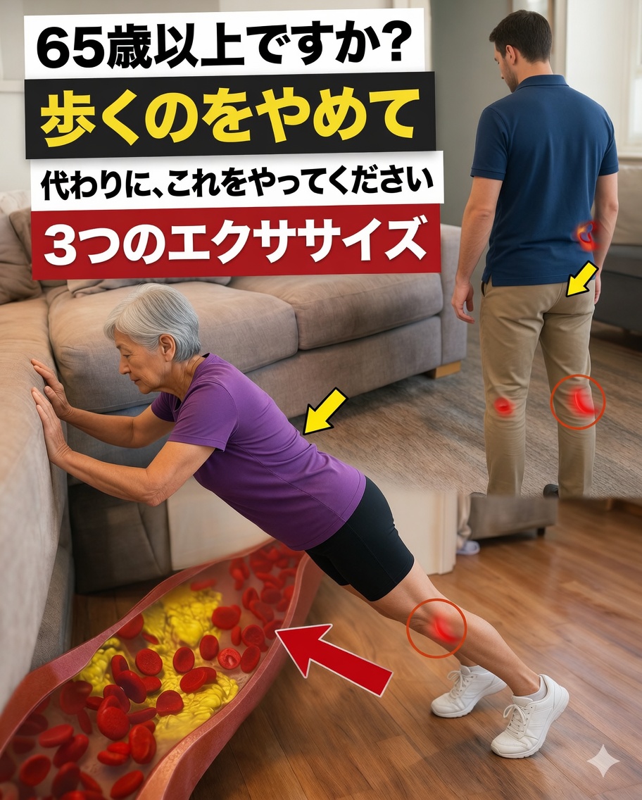 60歳以上？筋力とバランスを鍛えるならウォーキングより効果的な3つのエクササイズ